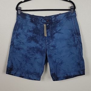 J.Crew Flat Front Tie-Dyed Shorts, Size 34